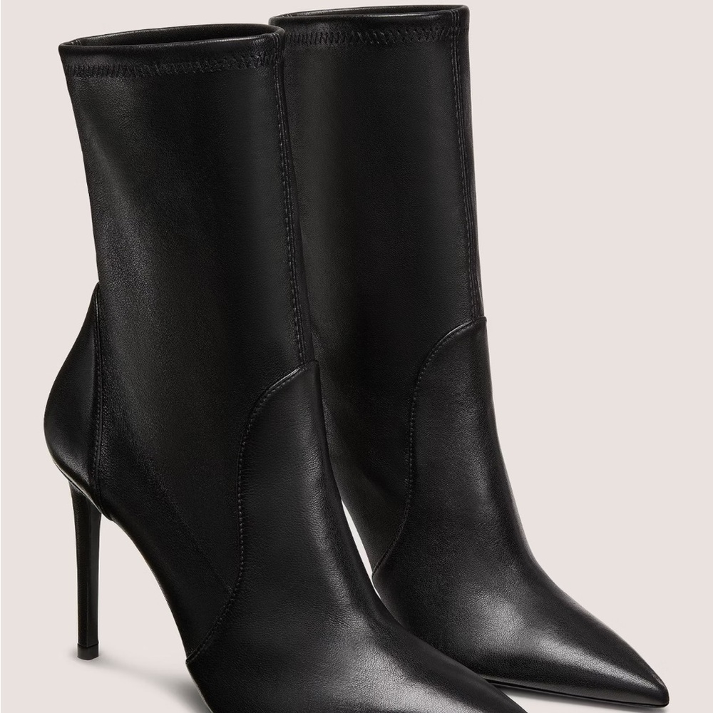 Stuart Weitzman Black Heeled Boots